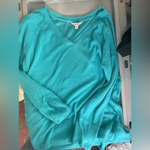 Wilfox turquoise loose top